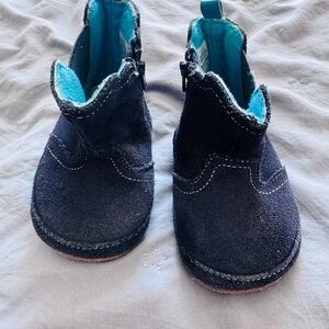 Robeez First Kicks Maddox - Navy boots